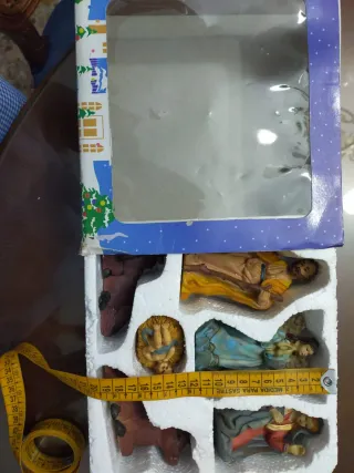 Belén figuras resina