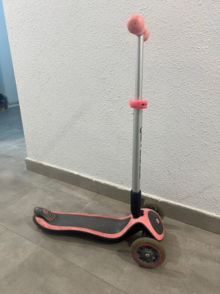 Patinete infantil Globber 3 ruedas rosa
