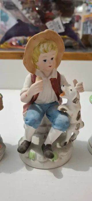 3 Statuine porcellana