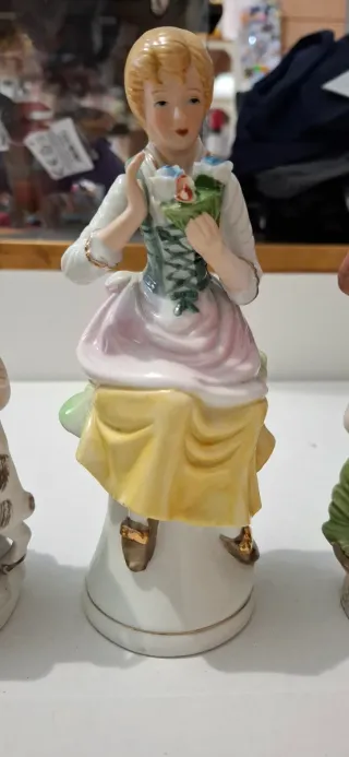 3 Statuine porcellana