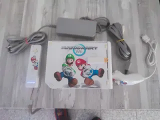 Nintendo Wii Mario Kart Edición Blanca