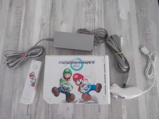 Nintendo Wii Mario Kart Edición Blanca