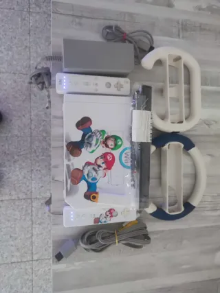 Nintendo Wii Mario Kart Edición Blanca