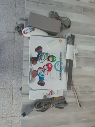 Nintendo Wii Mario Kart Edición Blanca