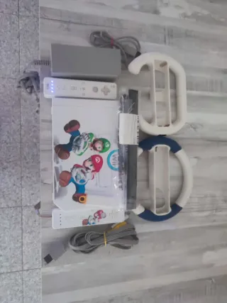 Nintendo Wii Mario Kart Edición Blanca