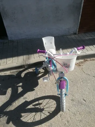 Bicicleta infantil Frozen