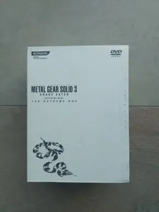 Metal Gear Solid 3 Snake Eater DVD Extreme Box