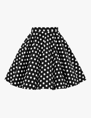 Falda acampanada vintage años 50 (niña Talla 7-8)
