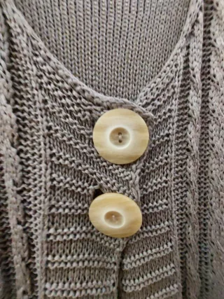 Chaleco tejido mujer talla única