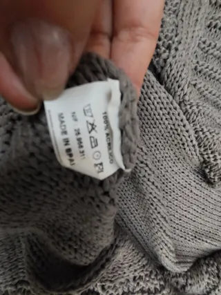 Chaleco tejido mujer talla única