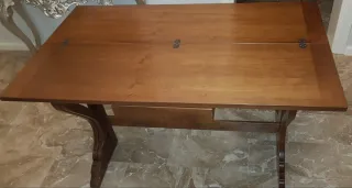 Tavolo consolle trasformabile in legno