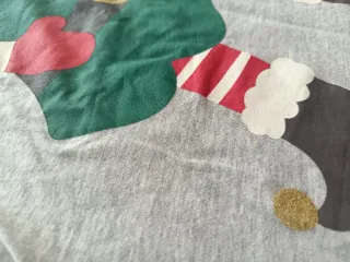 Camiseta Elfa Navidad Manga Larga Gris H&M