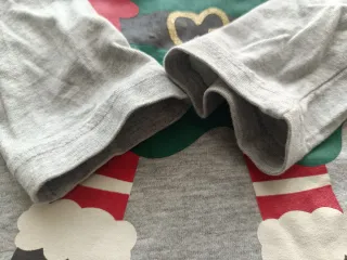 Camiseta Elfa Navidad Manga Larga Gris H&M