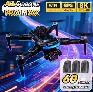 Dron A14 Pro Max + 3 Baterías