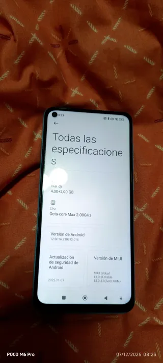 Xiaomi Redmi Note 9 blu