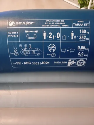 Kayak hinchable Sevylor Tahaa kit