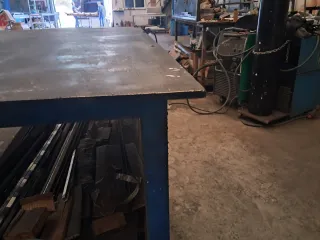 Banco de trabajo 2m x 1m