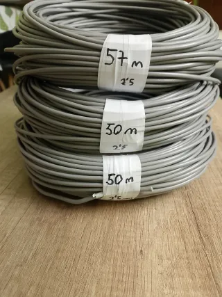 Cables Eléctricos 2.5mm y 1.5mm