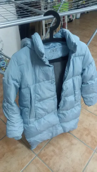 Plumífero Zara niña calentito Talla XS