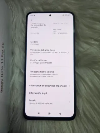 Xiaomi Redmi Note 11 Pro 5G Grigio