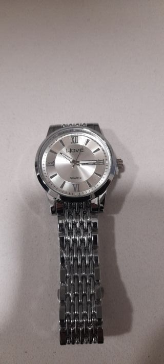 Orologio Wove in Argento Moderno di Lusso