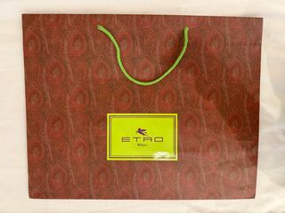 Bolsa boutique ETRO Milano paisley grande lujo
