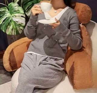 Cojín Capibara Asiento Marrón