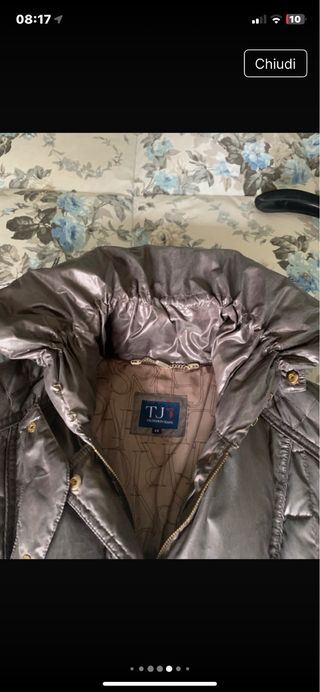 splendido Cappotto Trussardi vero in piumino donna