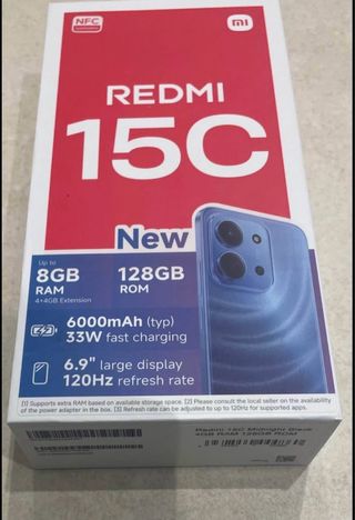 Xiaomi Redmi 15C Nero 128GB