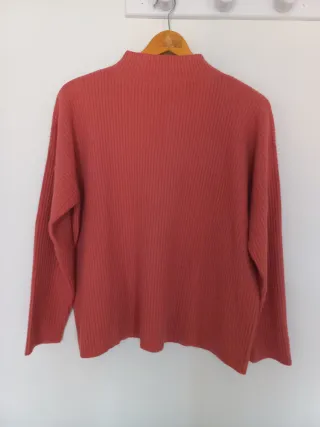 Jersey rosa cuello alto