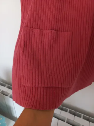 Jersey rosa cuello alto