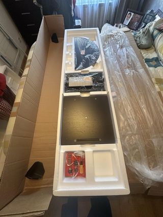 Espejo Joyero Marrón con Luces LED