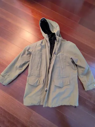 Parka Think Pink verde oliva talla 58