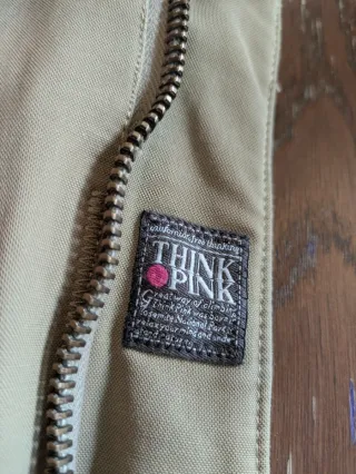 Parka Think Pink verde oliva talla 58
