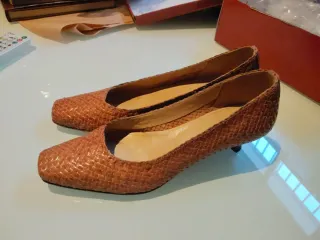 Zapatos de tacón mujer piel serpiente