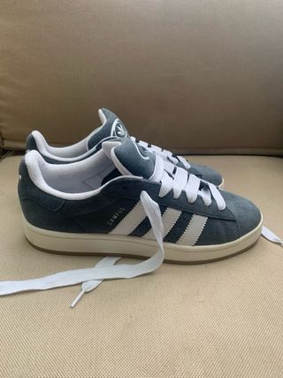 Zapatillas Adidas Campus 00s Azul Gris y Blancas