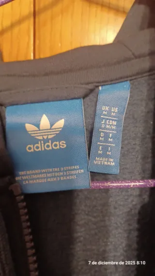 2 Felpe con cappuccio Adidas S Grigio/Blu