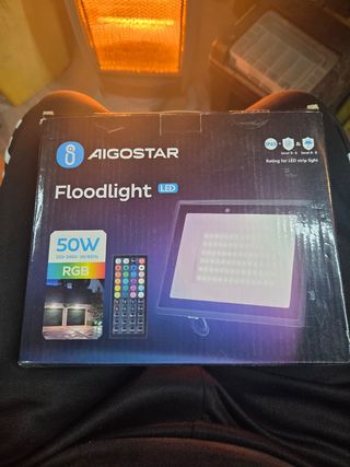Faretto LED Aigostar 50W RGB Telecomando