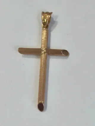 Cruz de oro vintage