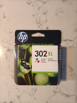Cartucho Tinta HP 302XL Tricolor Nuevo