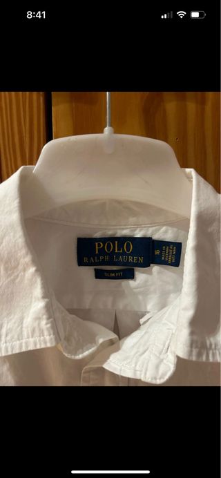 Camisa Polo Ralph Lauren niño Talla 16