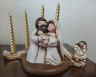 Thun Natività con candele