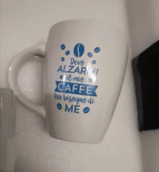 Set 2 Tazze Mug Eroi e Caffè