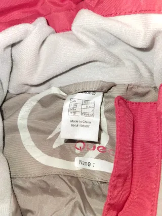 Mono de nieve Wedze Talla 8 Decathlon