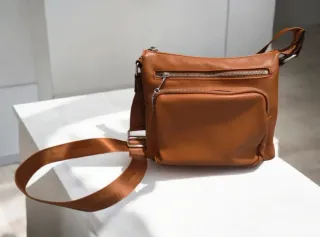 Bolso de hombro Alexander mujer piel marrón