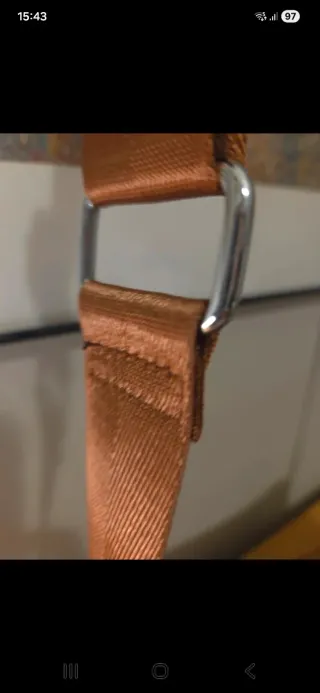 Bolso de hombro Alexander mujer piel marrón