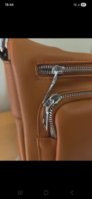 Bolso de hombro Alexander mujer piel marrón