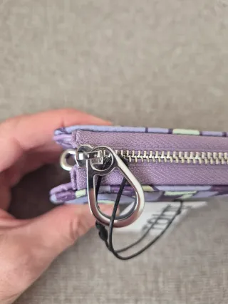 Billetera Tous Morada y Amarilla Nueva