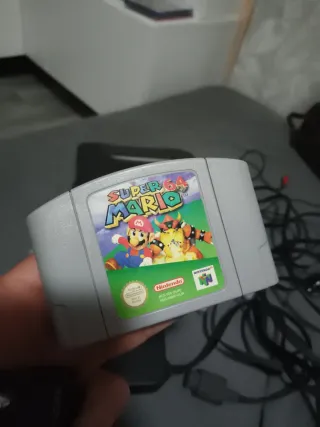 Nintendo N64 Negra Consola + Accesorios