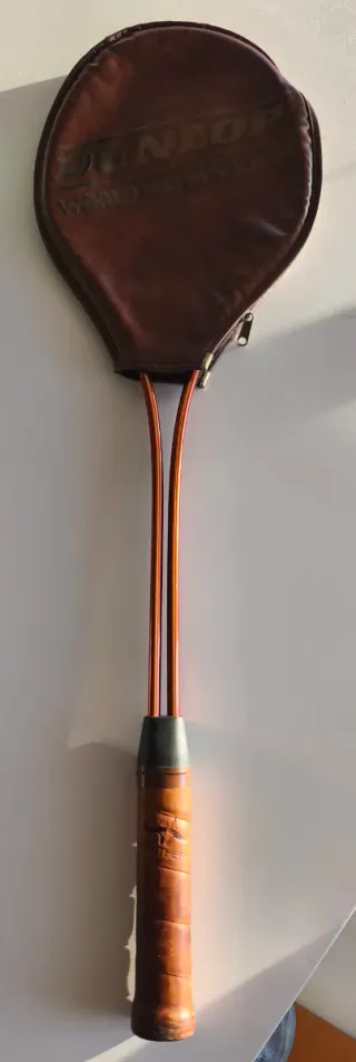 Raqueta Dunlop Squash XLT-OS Vintage + Funda